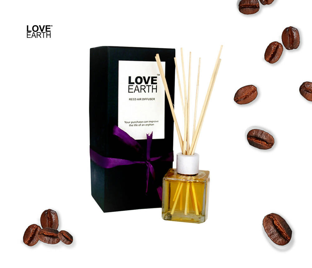Love Earth Reed Diffuser-Coffee - Distacart