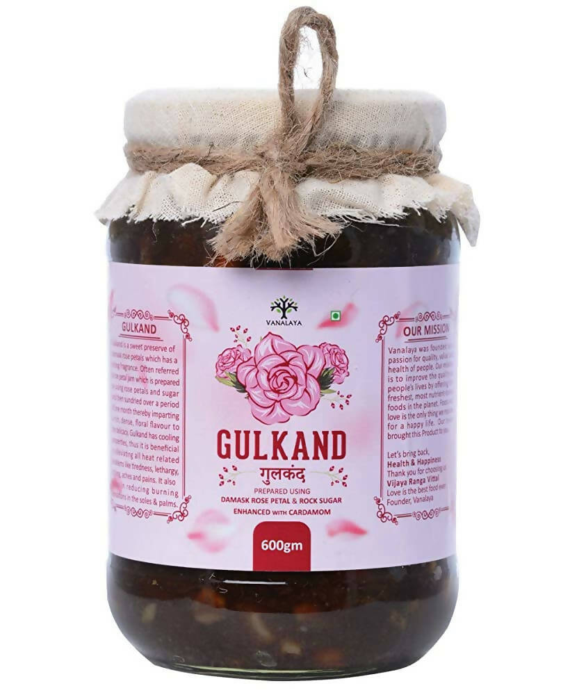 Vanalaya Gulkand With Cardamom - Distacart