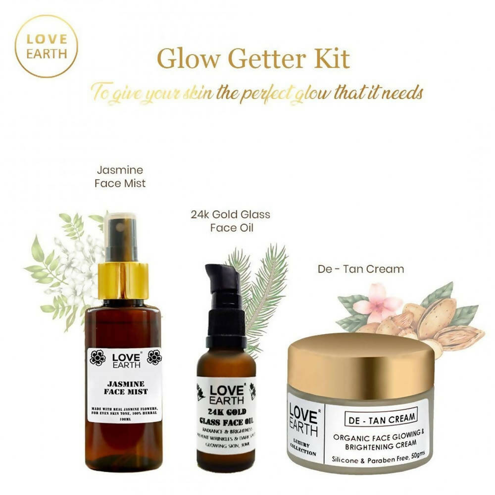 Love Earth Glow Getter Kit – Face Glow - Distacart