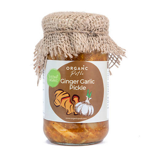 Organic Potli Ginger Garlic Pickle - Distacart