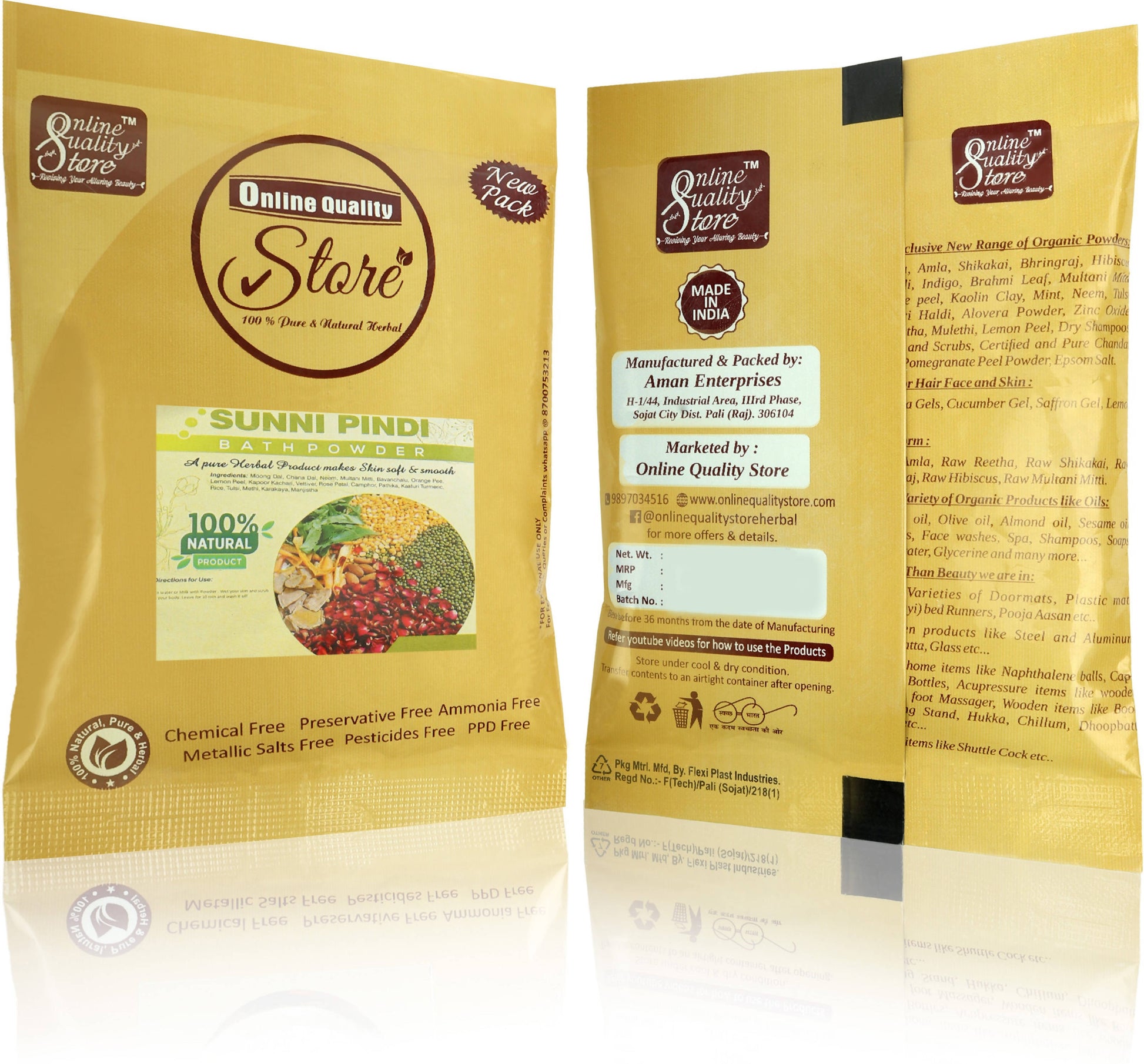 Online Quality Store Sunnipindi Bath Powder - Distacart