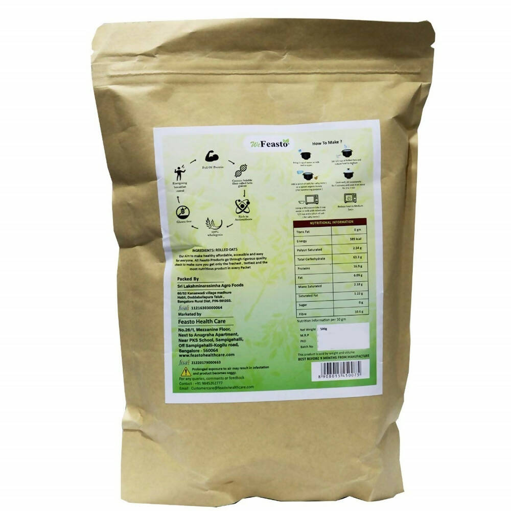 Wefeasto Rolled Oats - Distacart