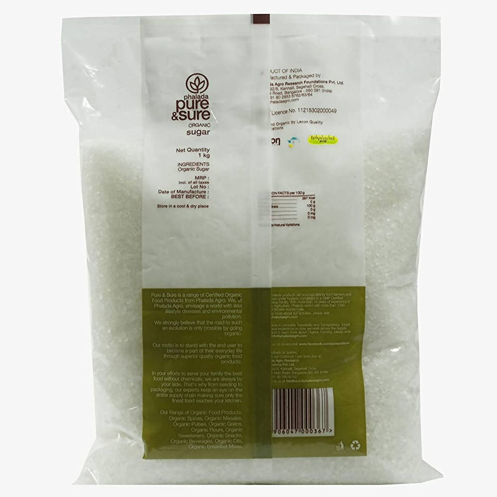 Pure & Sure Organic Sugar 1 kg