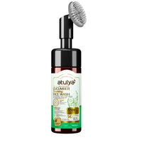 Thumbnail for Atulya Cucumber Foaming Face Wash- With in-Built Silicone Brush - Distacart