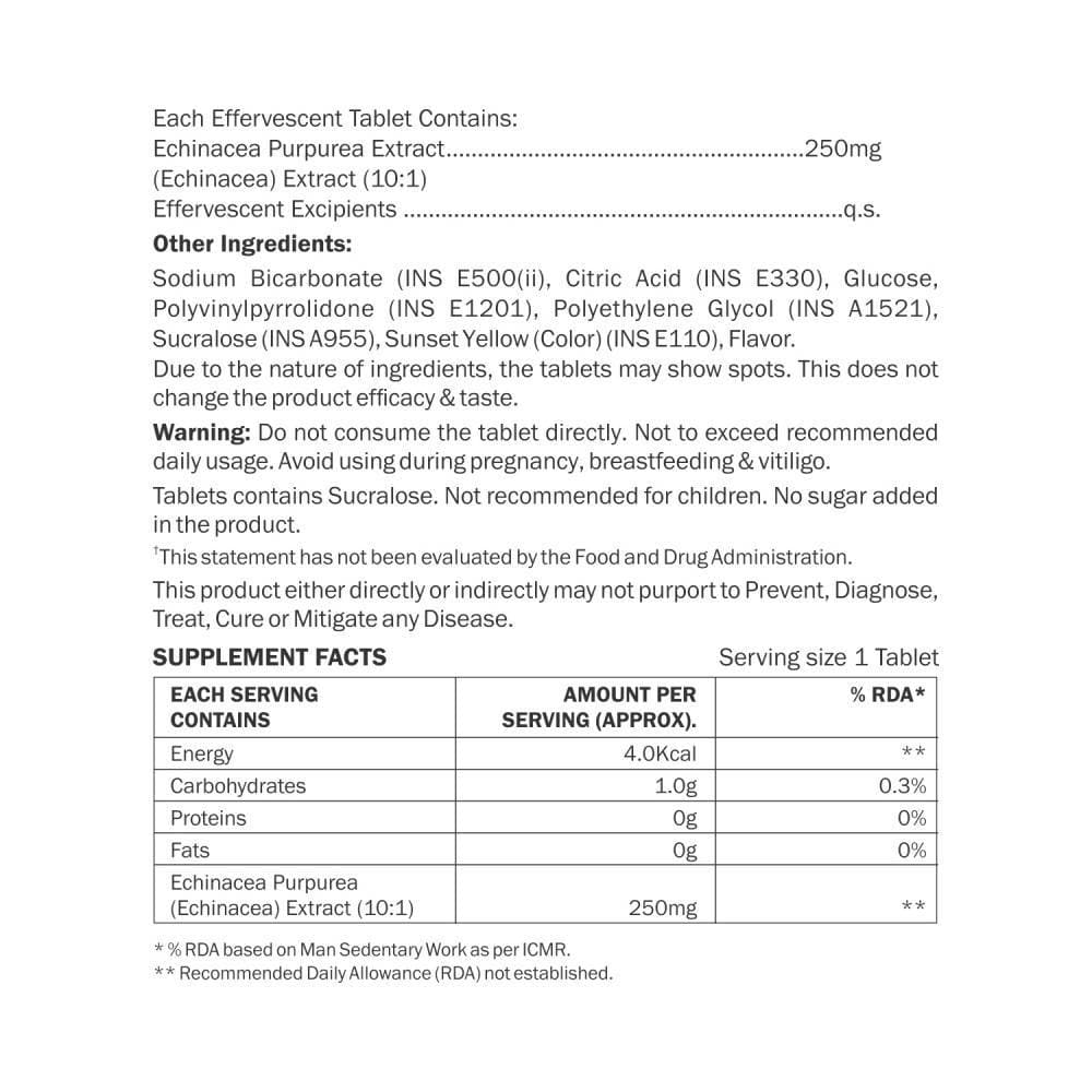 Azafran Actives Echinacea Tablets - Distacart