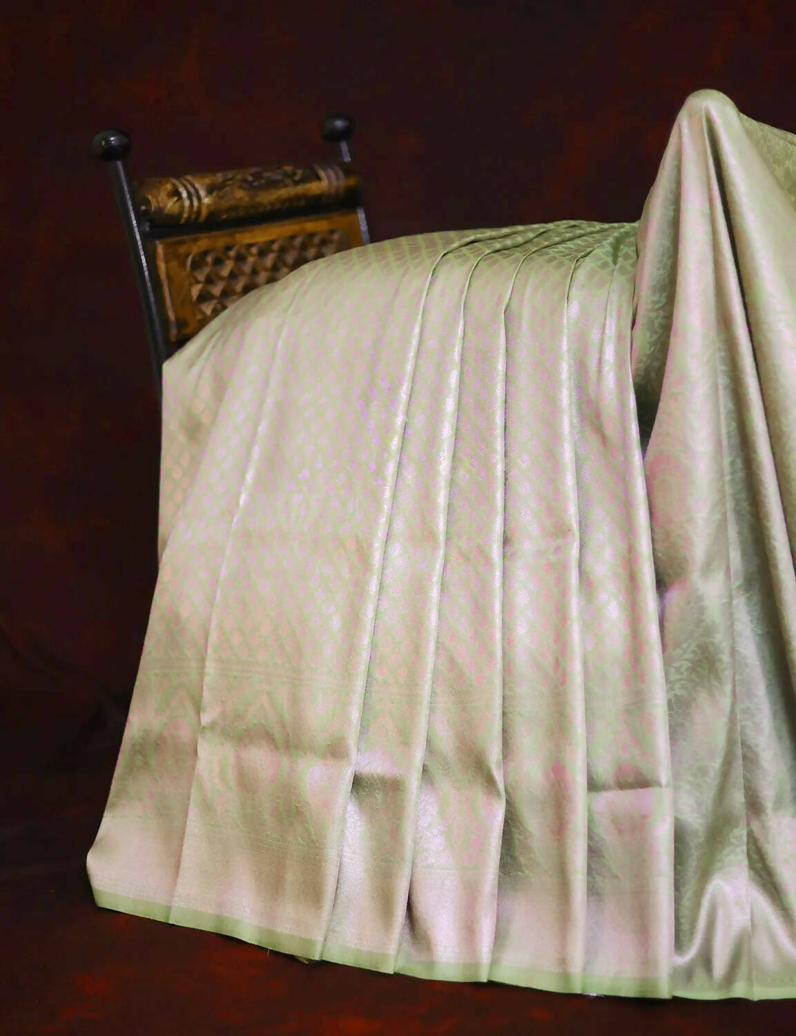Half Mix Soft Silk Saree - HSS4 By Gayathri Reddy Designer Studio - Distacart