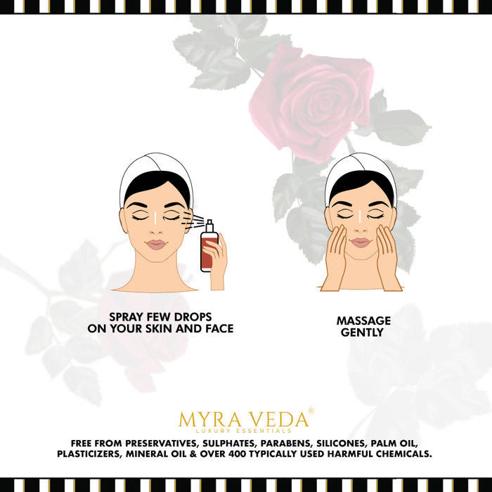 Myra Veda Pure Rose Water