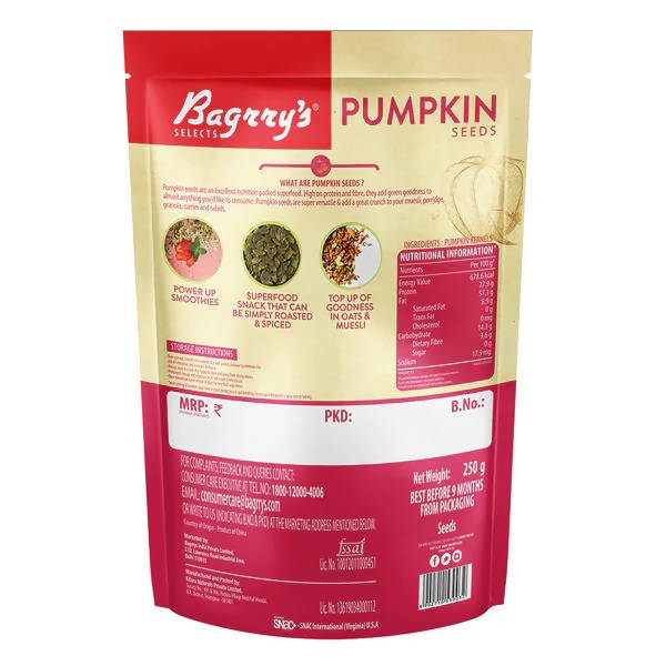 Bagrry's Pumpkin Seeds - Distacart