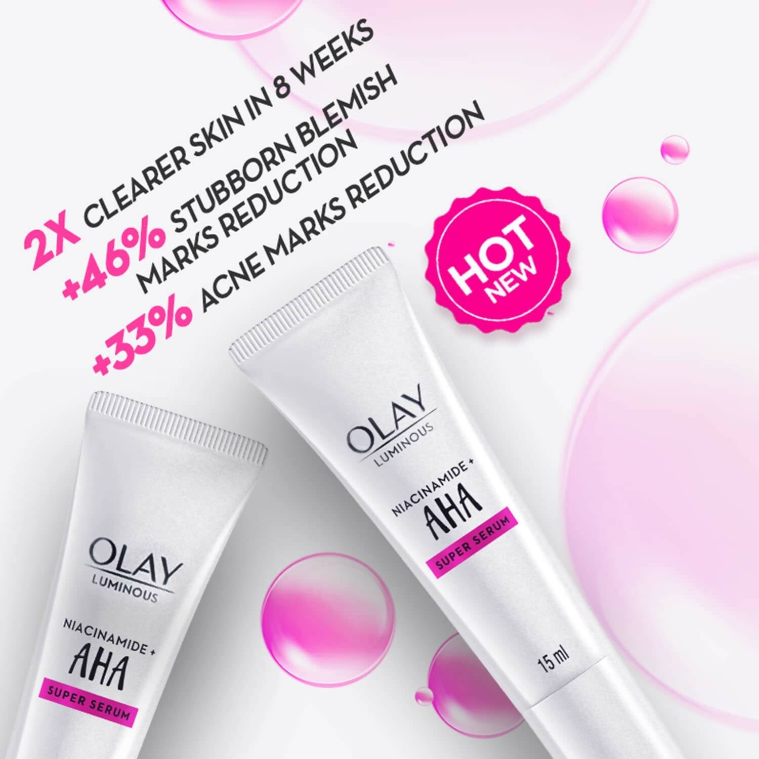 Olay Aha & Niacinamide Super Serum - Distacart