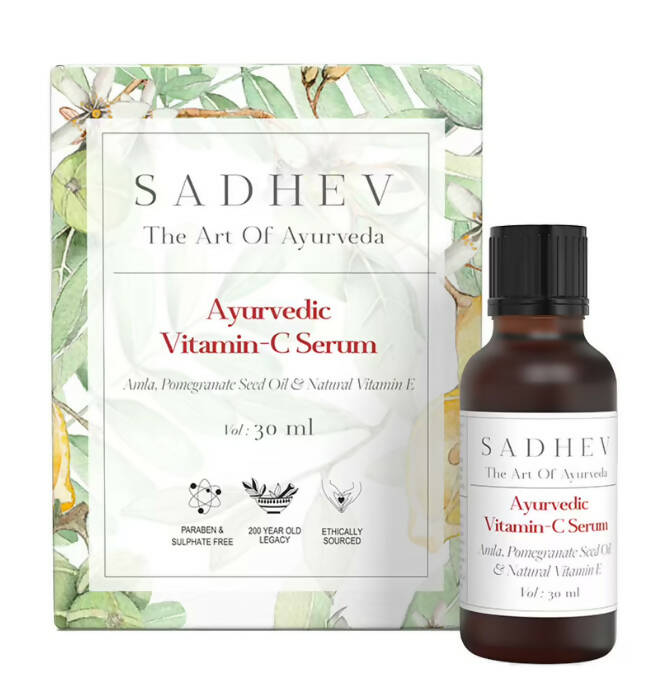 Sadhev Ayurvedic Vitamin C Face Serum - Distacart