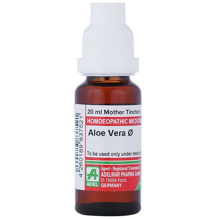 Adel Homeopathy Aloe Vera Mother Tincture Q - Distacart