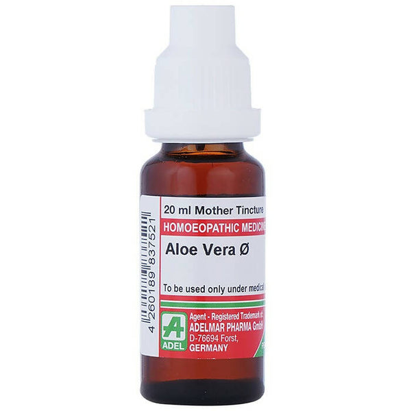 Adel Homeopathy Aloe Vera Mother Tincture Q - Distacart