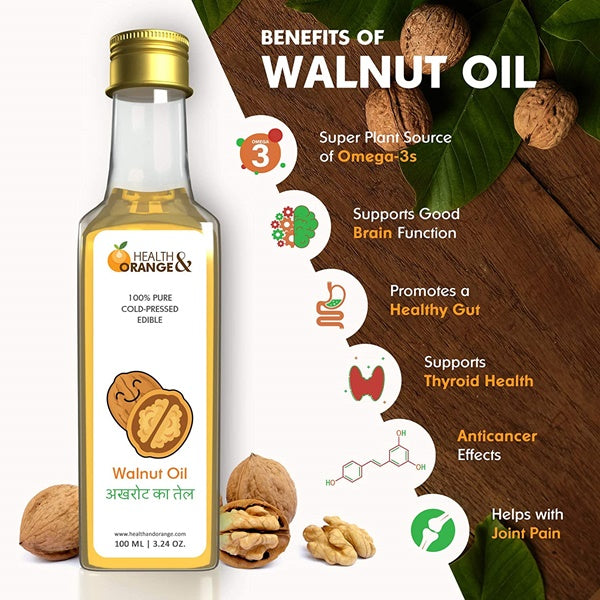Buy H&O 100 Pure Cold Pressed Edible Walnut Oil Online at Best Price
