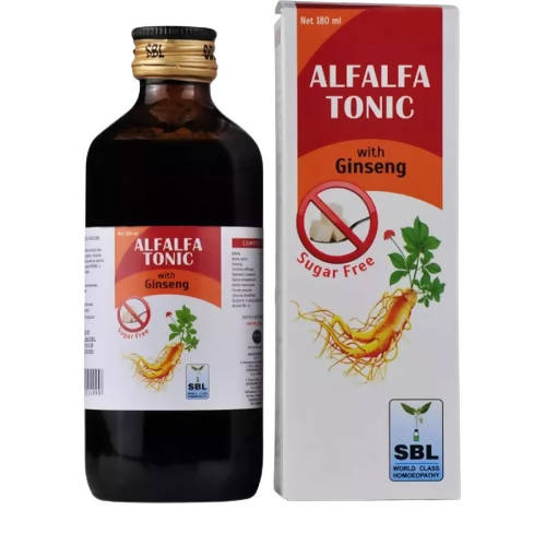 SBL Homeopathy Alfalfa Tonic with Ginseng Sugar Free - Distacart