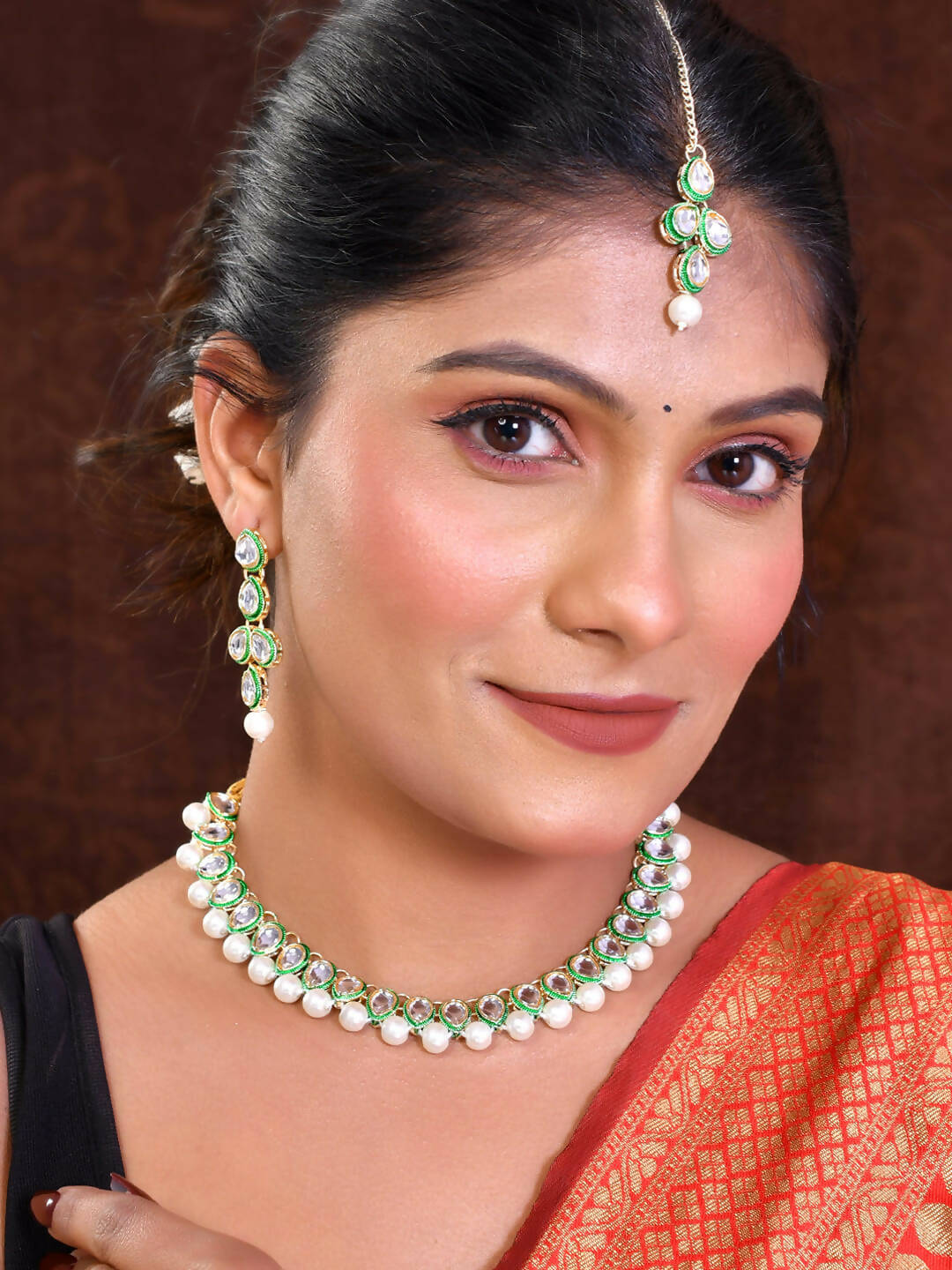 VOJ Women Silver Color stainless steel Jewellery Set - Distacart