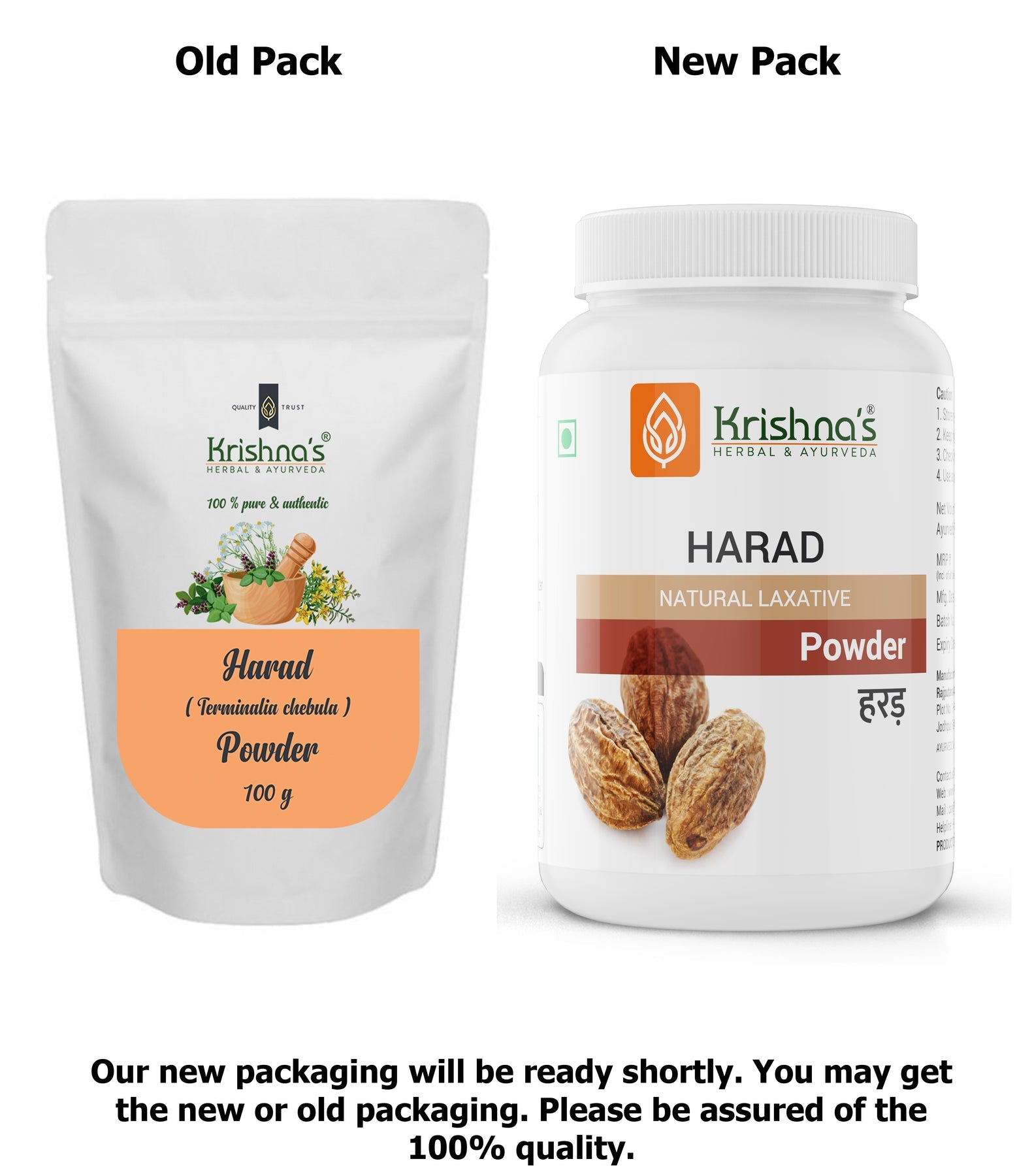 Krishna's Herbal & Ayurveda Harad Powder - Distacart