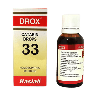 Haslab Homeopathy Drox 33 Catarin Drop
