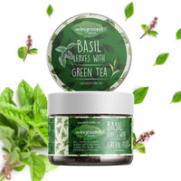 Thumbnail for Wingreens Farms Basil Leaves With Green Tea