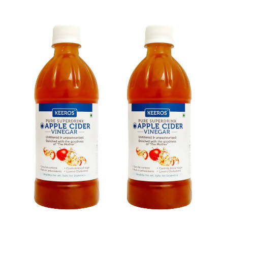 Keeros Apple Cider Vinegar with Mother Vinegar