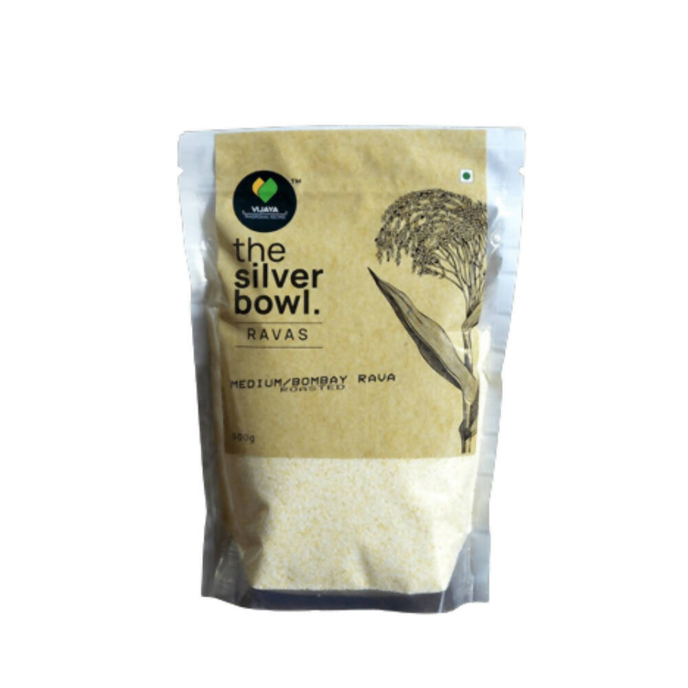 Vijaya Traditional Recipes The Silver Bowl Roasted Rava - Distacart