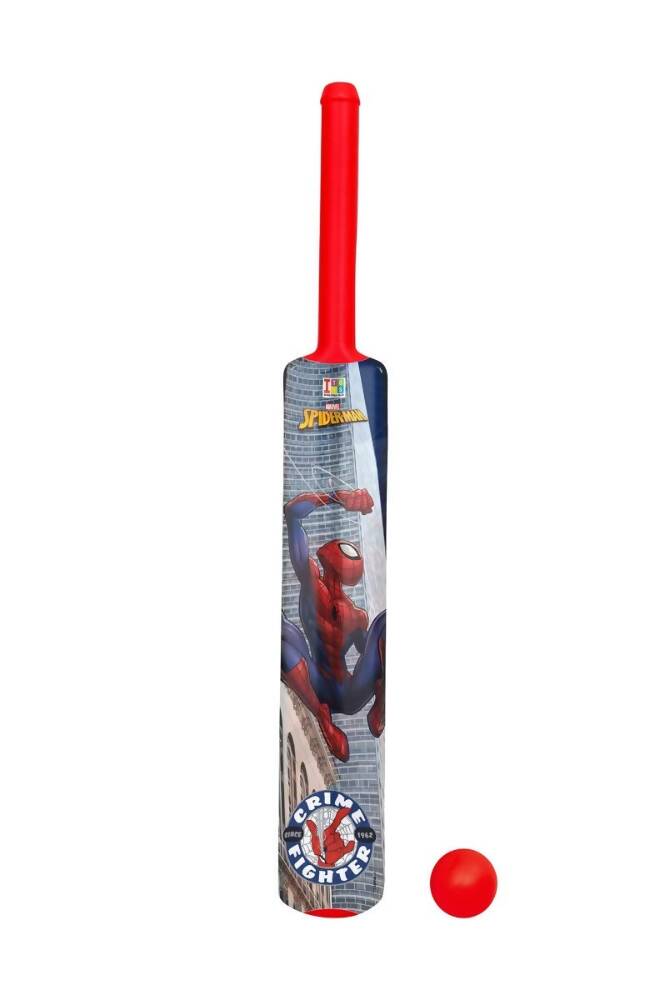 Manaki Enterprise Plastic Spiderman Cricket Kit (Multicolour) - Distacart