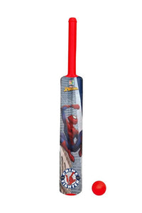 Thumbnail for Manaki Enterprise Plastic Spiderman Cricket Kit (Multicolour) - Distacart