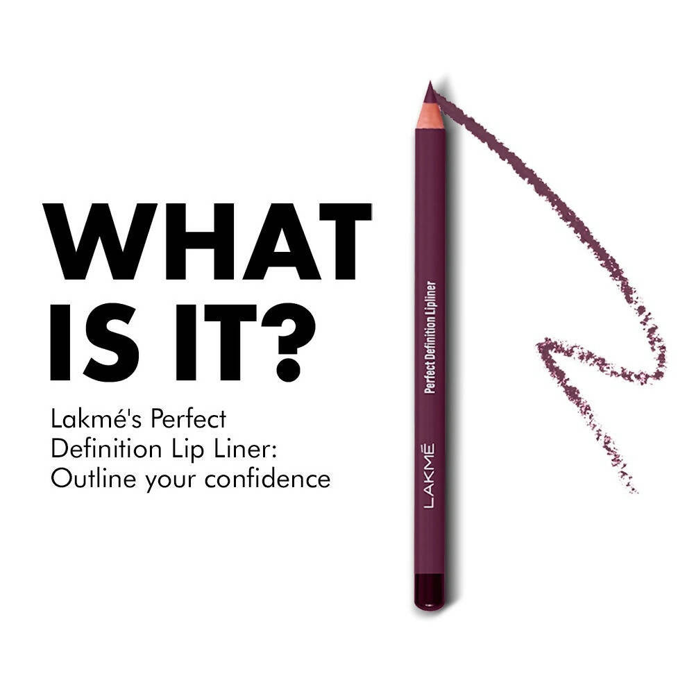 Lakme Perfect Definition Lip Liner - Go Grape - Distacart