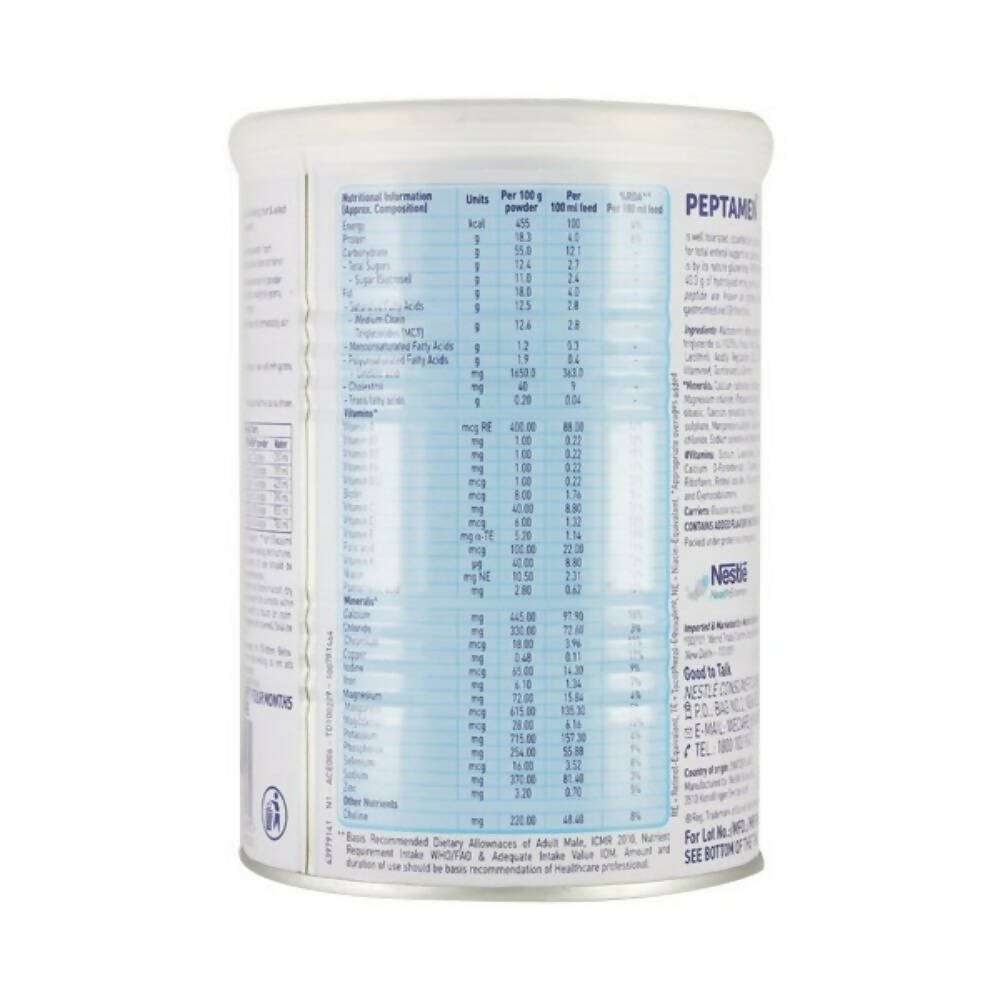 Nestle Peptamen Peptide Based Diet Powder - Distacart
