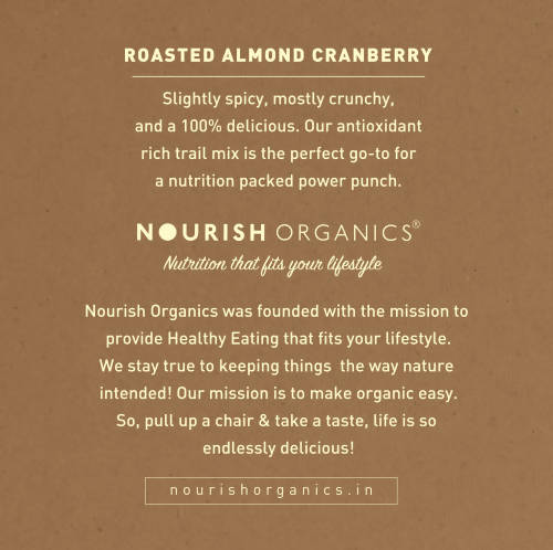 Nourish Organics Roasted Almond Cranberry