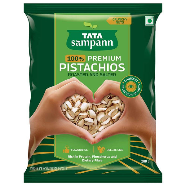 Tata Sampann Premium Pistachios Roasted & Salted - Distacart
