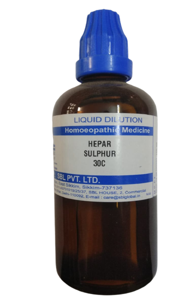 SBL Homeopathy Hepar Sulphur 30C