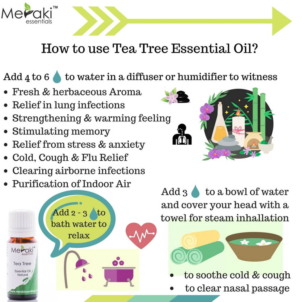 Meraki Essentials Tea Tree Essential Oil - Distacart