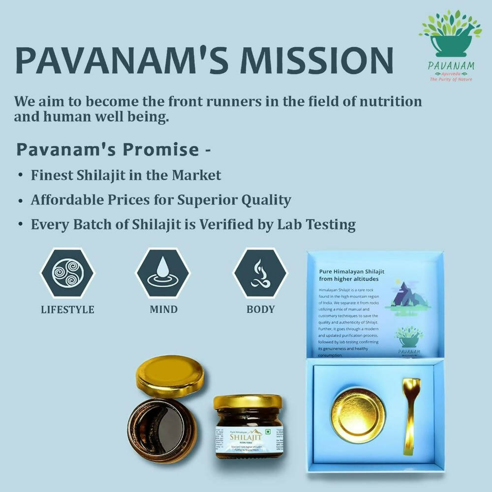 Pavanam Ayurveda Pure Himalayan Sj Resin Form - Distacart