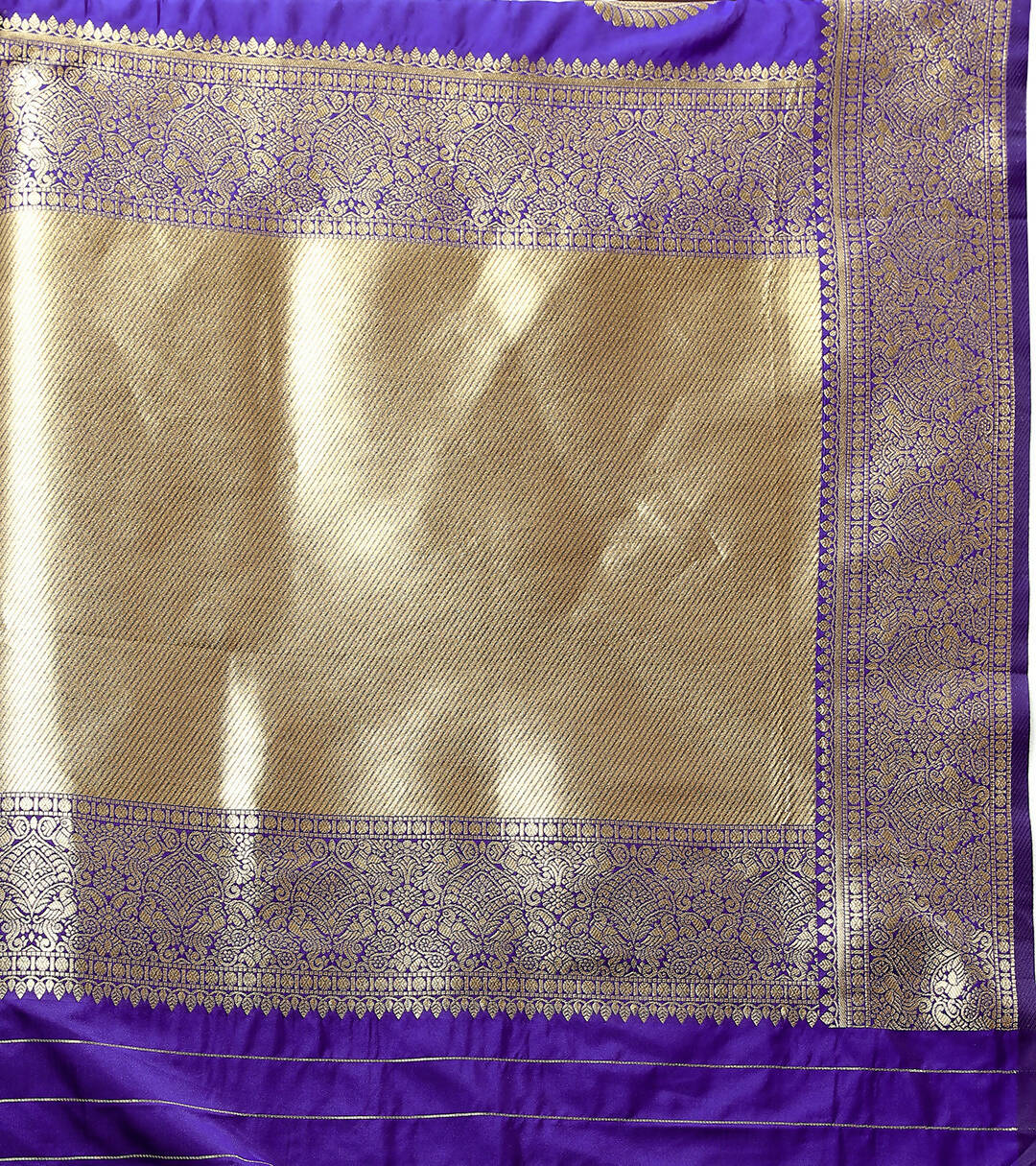 Lorenvalley Fashion Purple Soft Silk Woven Design Gold Zari Weaving Saree - Distacart