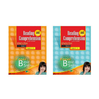 Reading and Comprehension English Book Set Ages 6 - 8 (Set of 2) - Distacart