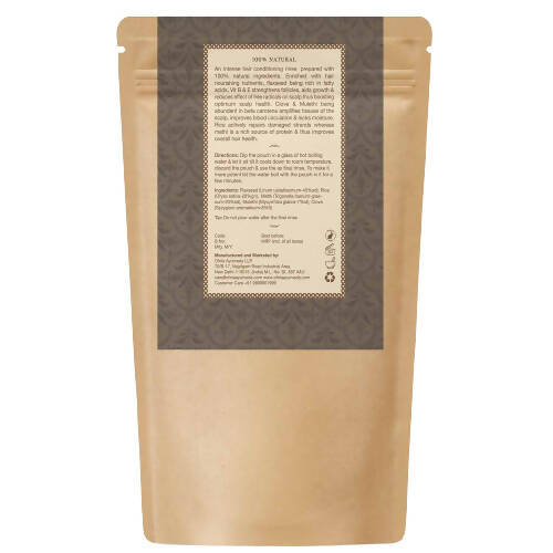 Ohria Ayurveda Flaxseed & Clove Hair Conditioning Rinse - Distacart