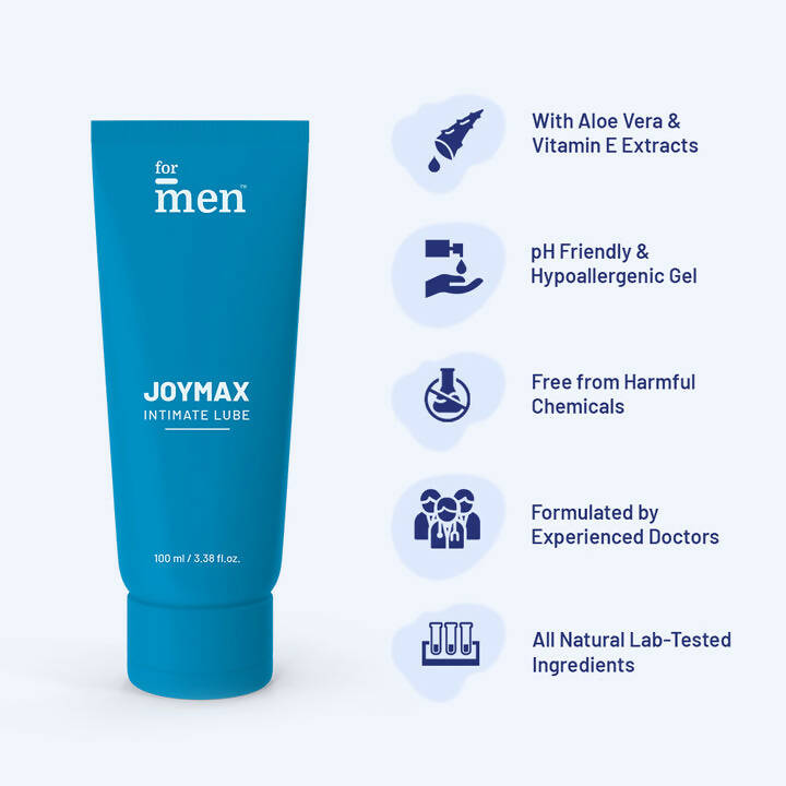 ForMen JoyMax Intimate Lube Gel with Strawberry Flavor - Distacart