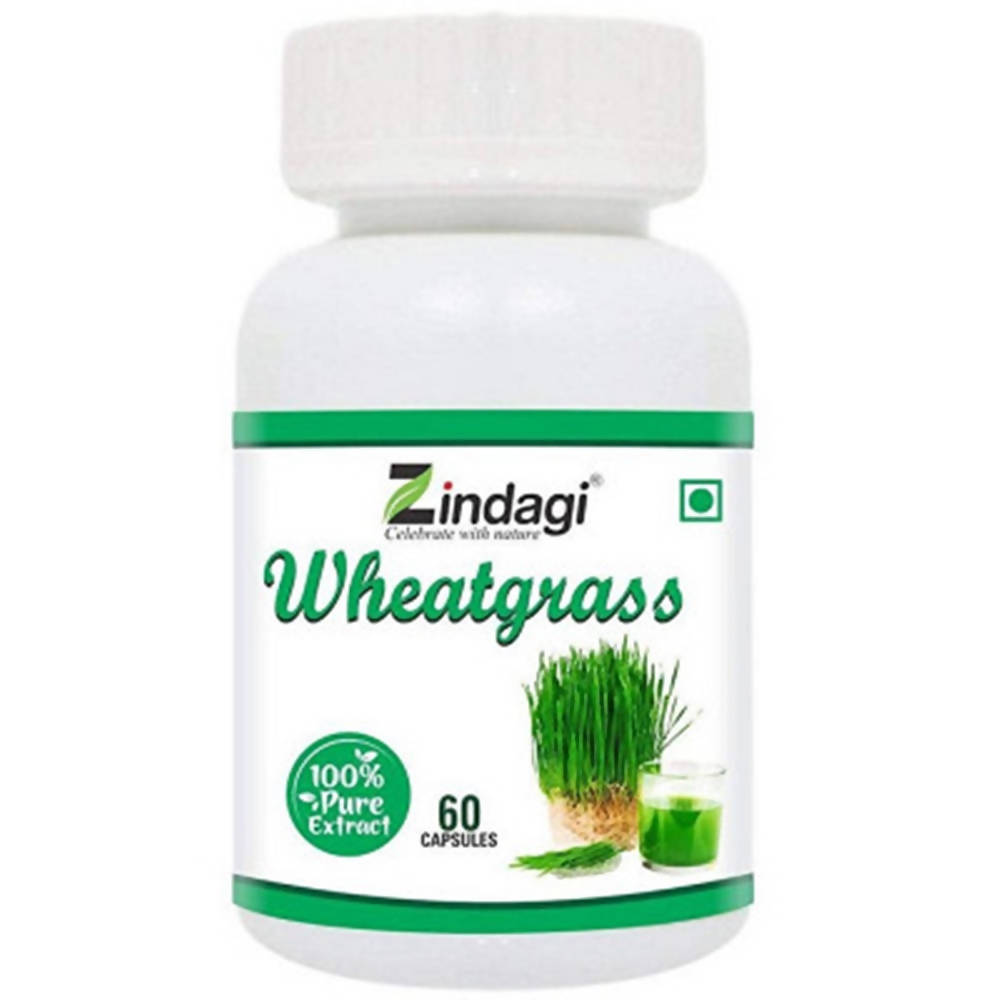 Zindagi Wheatgrass Capsules - Distacart