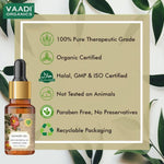 Thumbnail for Vaadi Herbals Ginger 100% Pure Essential Oil Therapeutic Grade - Distacart