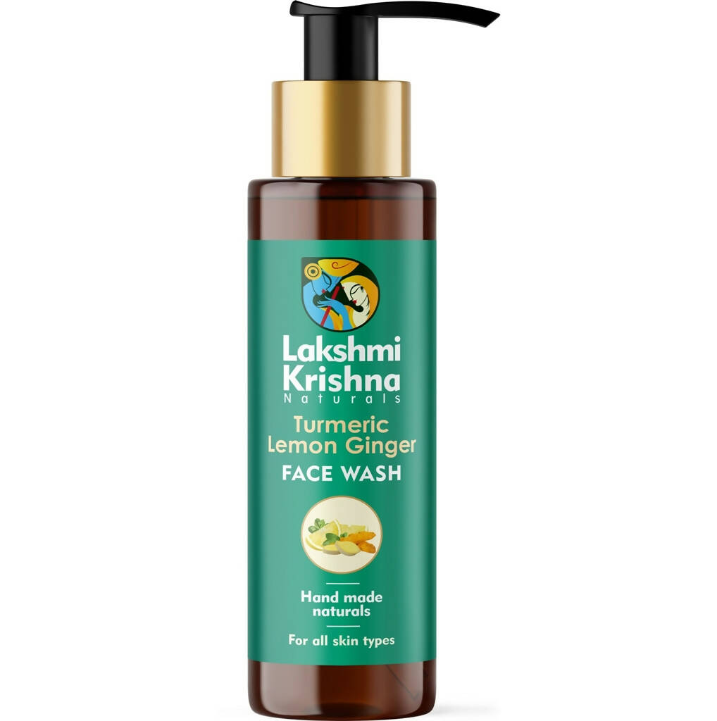 Lakshmi Krishna Naturals Turmeric Lemon Ginger Face Wash - Distacart