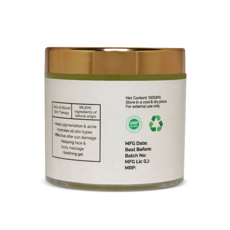 Tvam Peppermint, Green Tea & Sea Buckthorn Aloe Vera Gel - Distacart