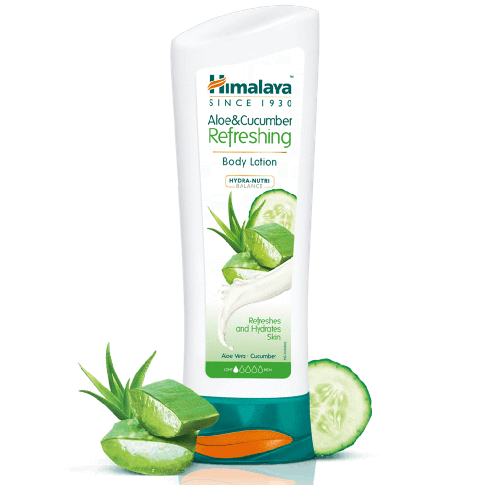 Himalaya Aloe & Cucumber Refreshing Body Lotion - Distacart