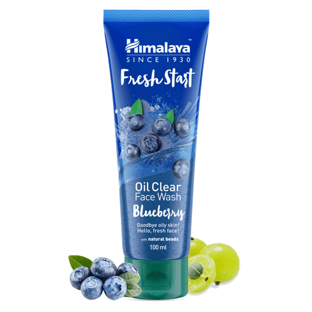 Himalaya - Fresh Start Oil Clear Blueberry Face Wash (100 ml) - Distacart