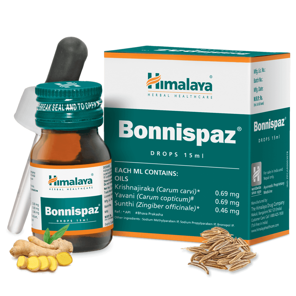 Himalaya Herbals Bonnispaz Drops (15 ml) - Distacart