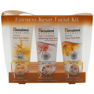 Himalaya Herbals Fairness Kesar Facial Kit, 150g - Distacart