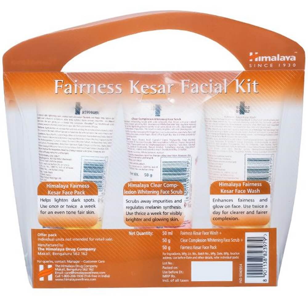 Buy Himalaya Herbals Fairness Kesar Facial Kit Online at Best