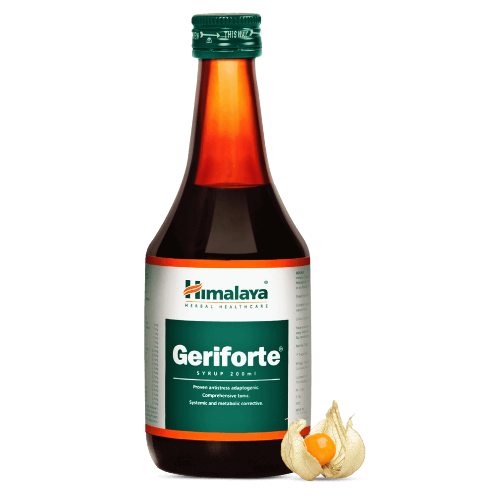 Himalaya Herbals Geriforte Syrup (200 ml) - Distacart