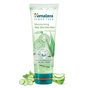Himalaya Herbals Moisturizing Aloe Vera Face Wash - Distacart
