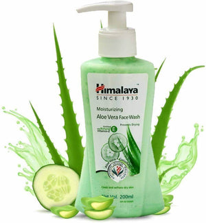 Himalaya Herbals Moisturizing Aloe Vera Face Wash - Distacart