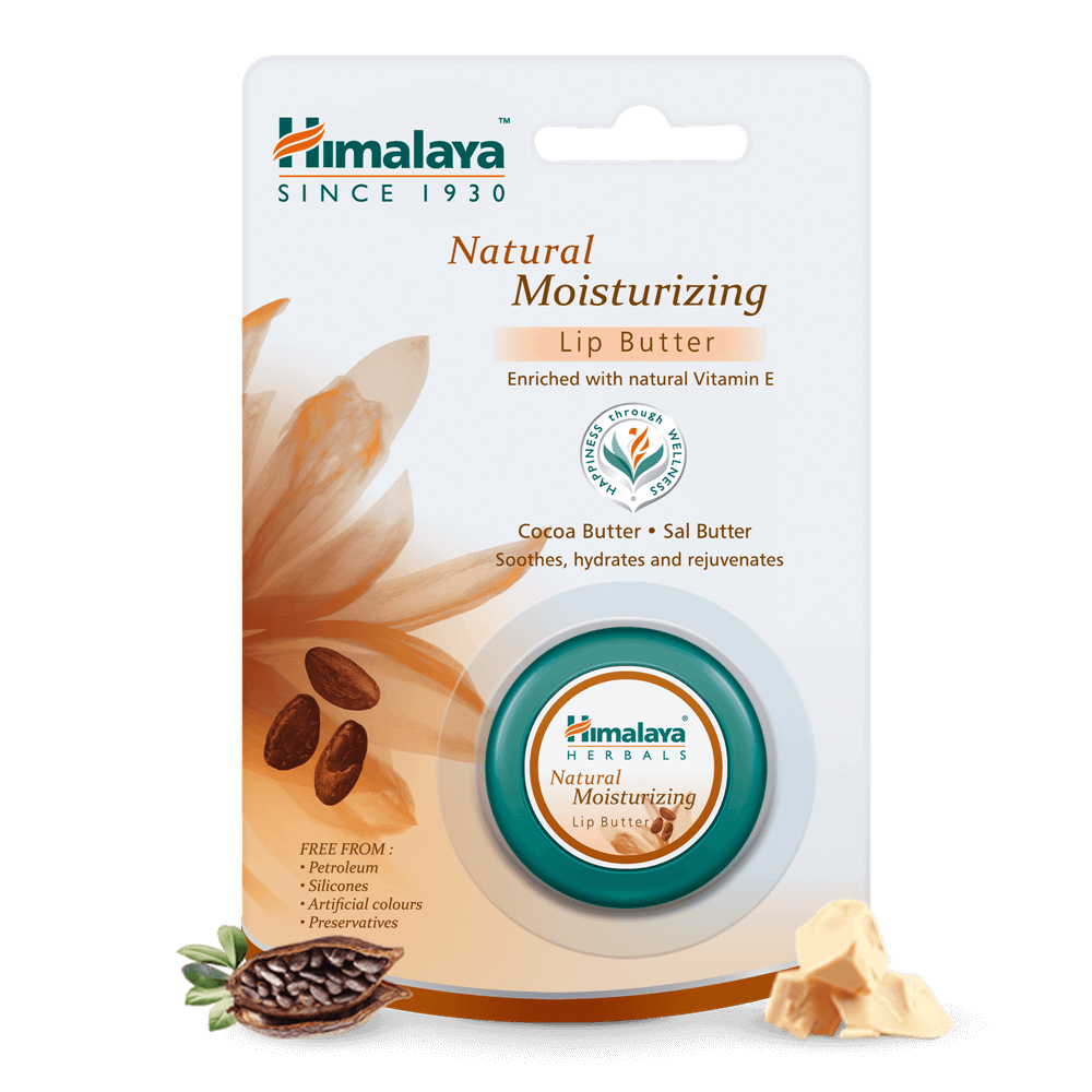 Himalaya Herbals Natural Moisturizing Lip Butter - Distacart